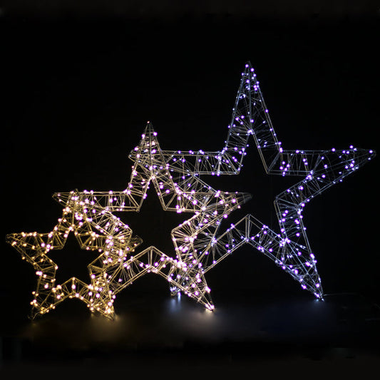 Lexi Lighting LED Dual Colour Christmas Star - H 60cm