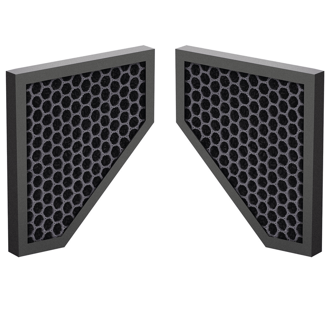 Fellowes AeraMax Pro Am II Air Purifier Carbon Boosters Filter 2 Pack (Black)