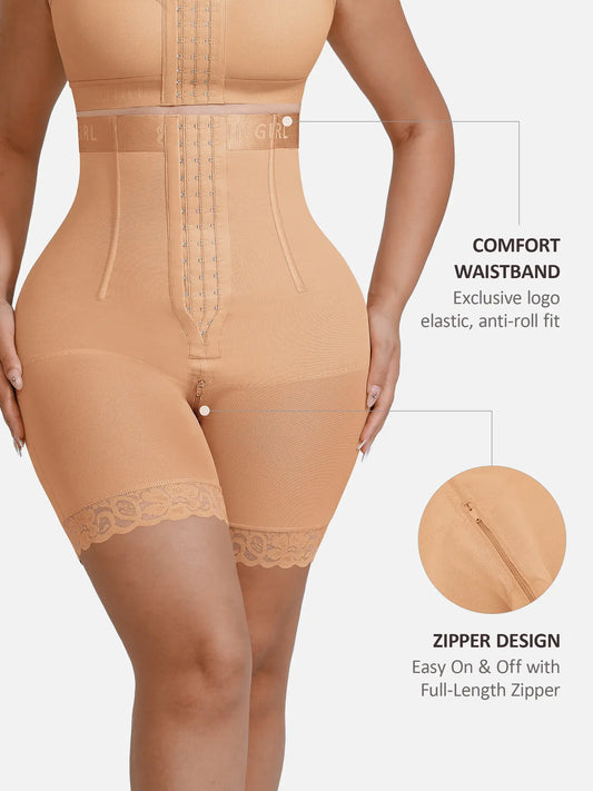 Willluxe Steel-Boned High-Waist Shaper