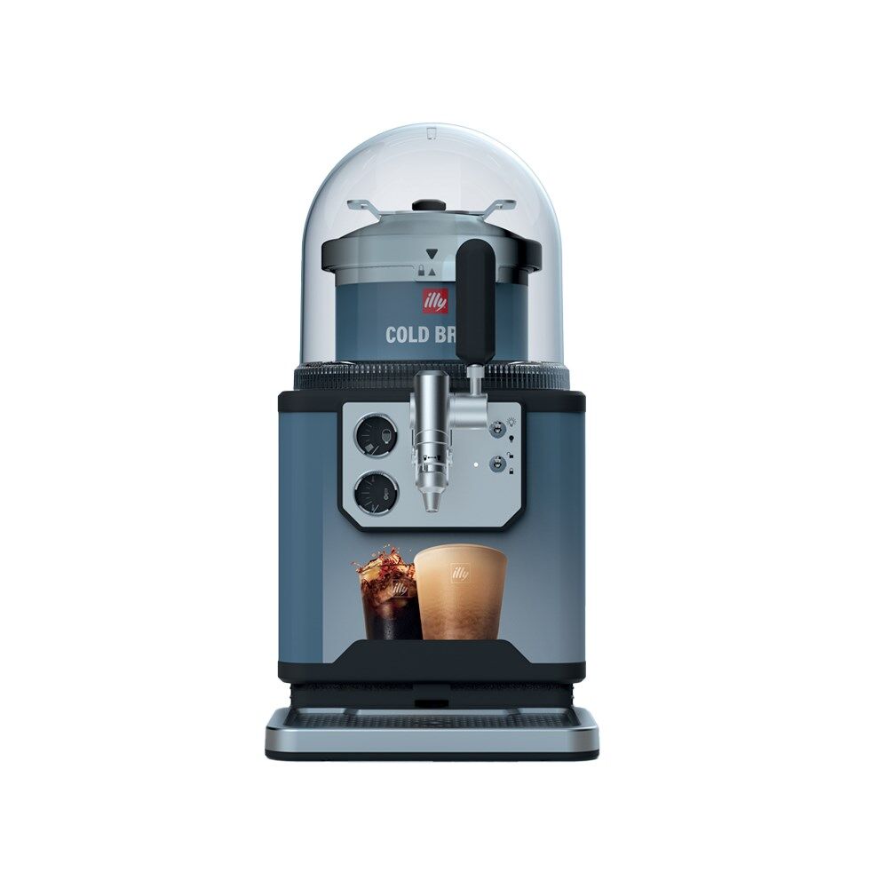 Illy Cold Brew Blade Machine Iced Coffee Maker/Dispenser (Grey)