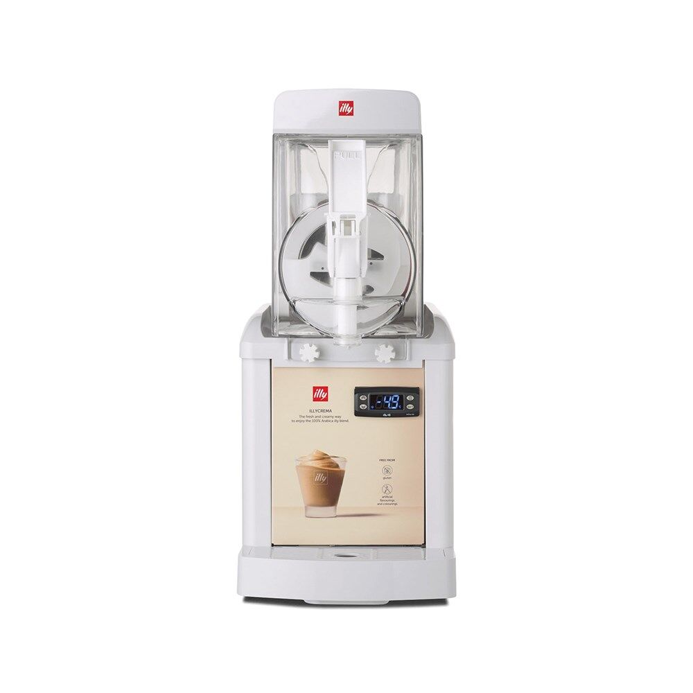 Illy Granita Compact Crema Machine Frozen Coffee Dessert Maker (White)