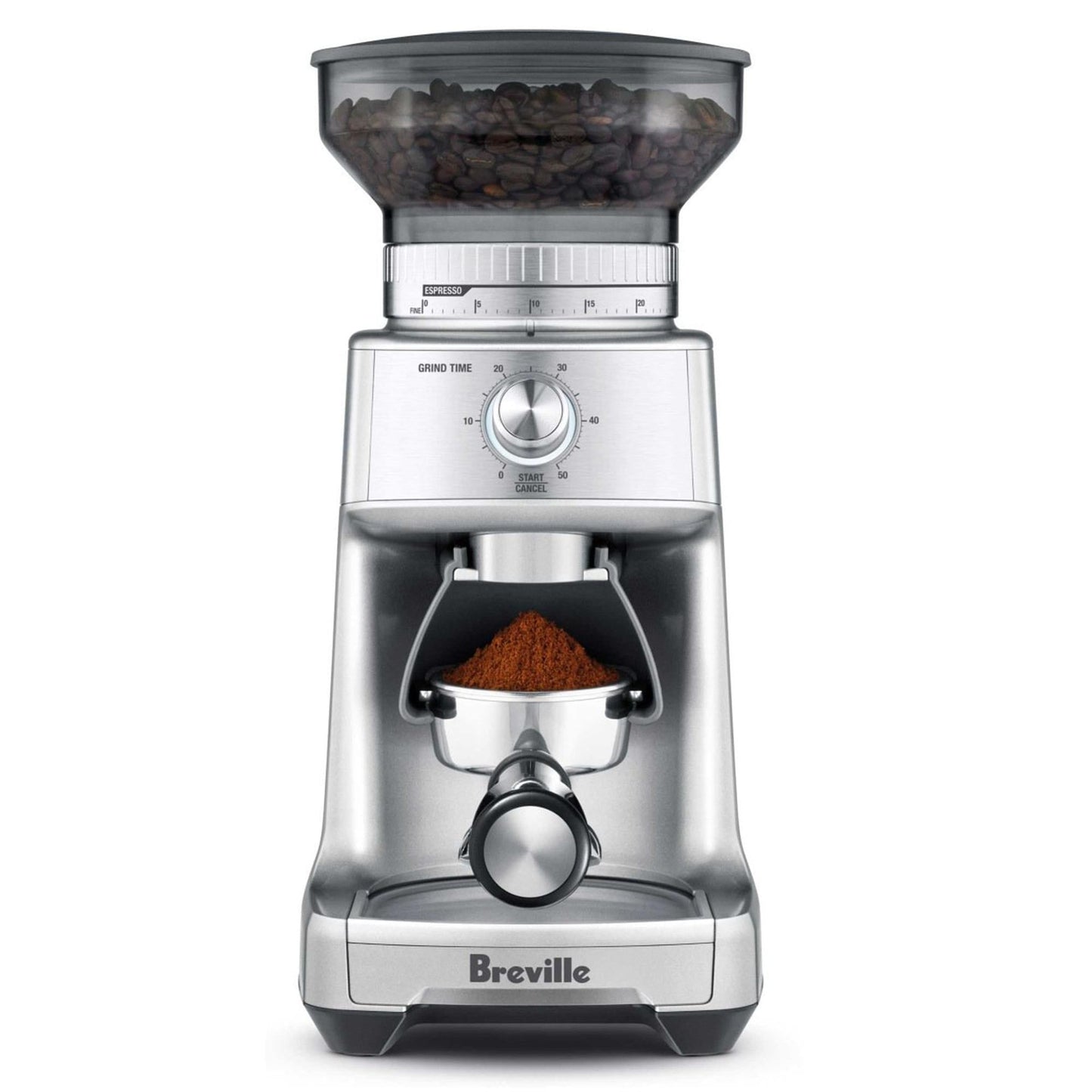Breville BCG600SIL The Dose Control Pro Coffee Grinder (Silver)
