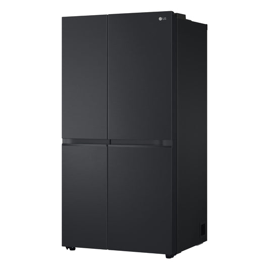 LG GS-B600MBL 655L Basic Side-by-Side Fridge (Matte Black)
