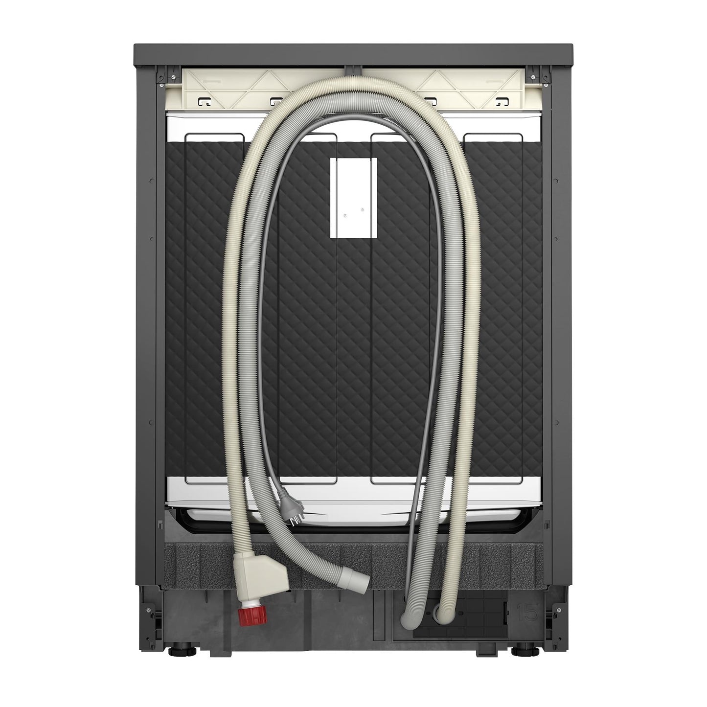 Westinghouse WSF6606KXB 15-Place Setting FreestandingAuto Door Dishwasher (Dark Stainless Steel)