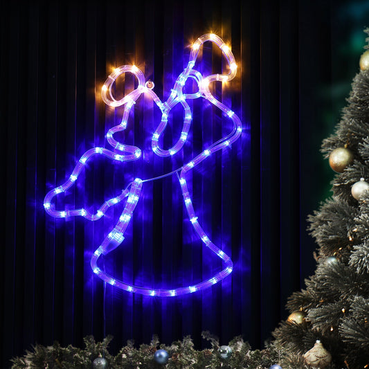 Lexi Lighting LED Angel Rope Light Silhouette