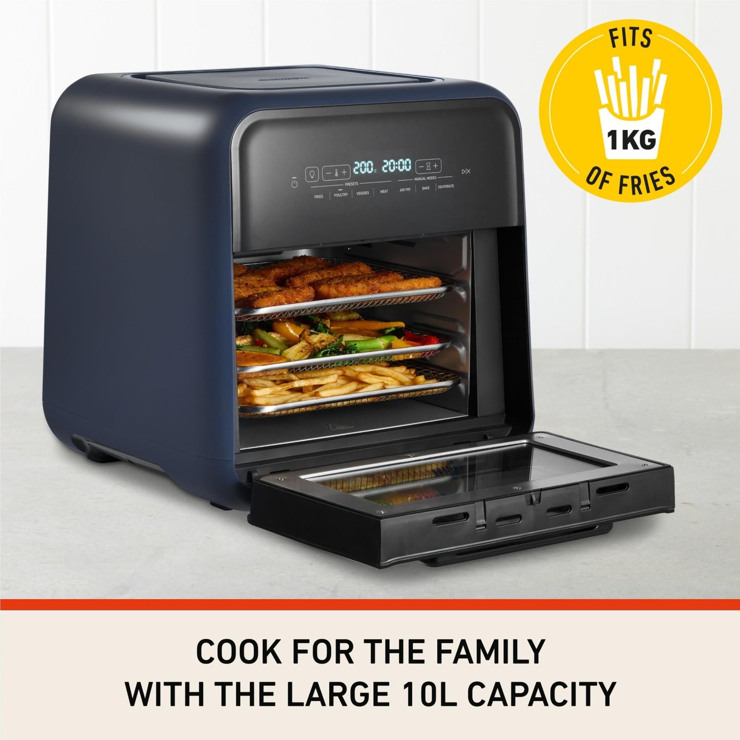 Sunbeam FlexiFry 10L Air Fryer Oven