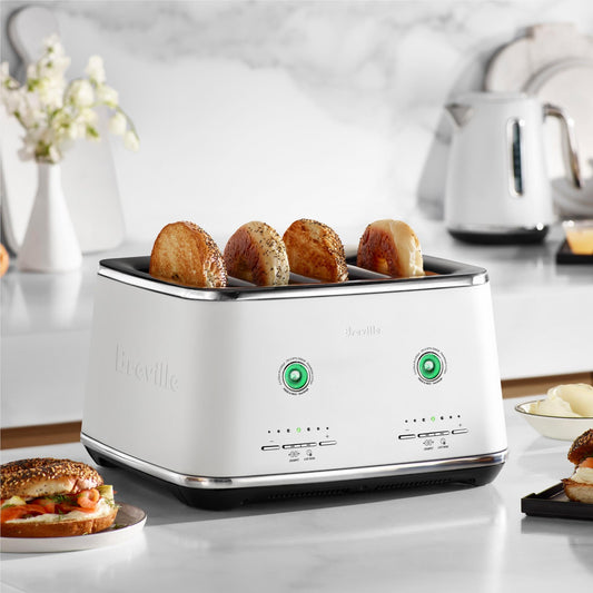 Breville the Eye Q Auto 4 Slice Toaster (Sea Salt)
