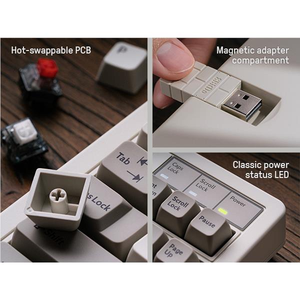 8BitDo Retro Mechanical Keyboard (M Edition)