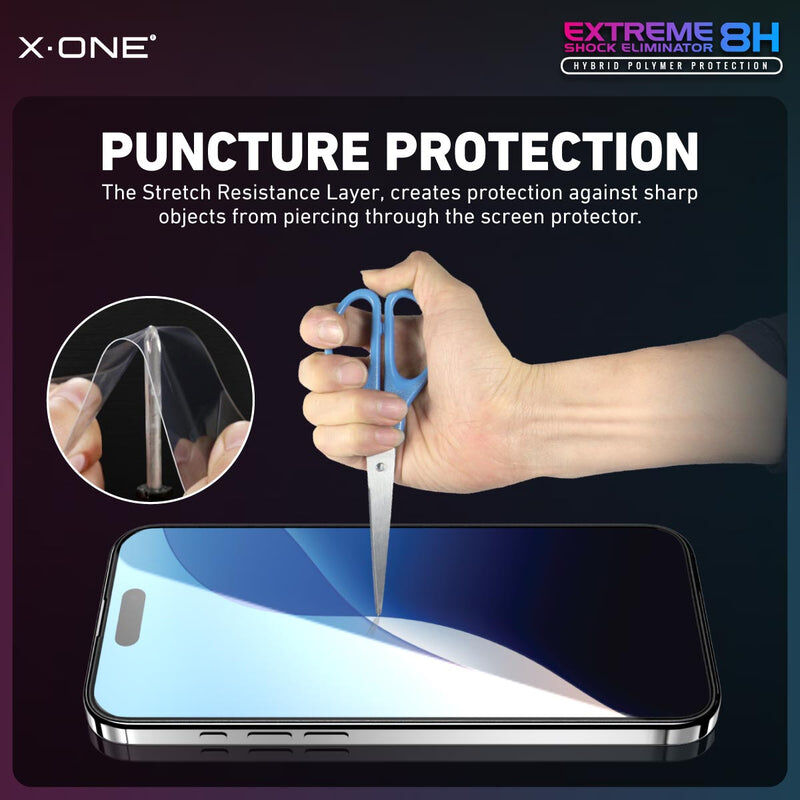 X.One Hybrid Polymer Impact Screen Protector iPhone Xs Max / 11 Pro Max Transparent