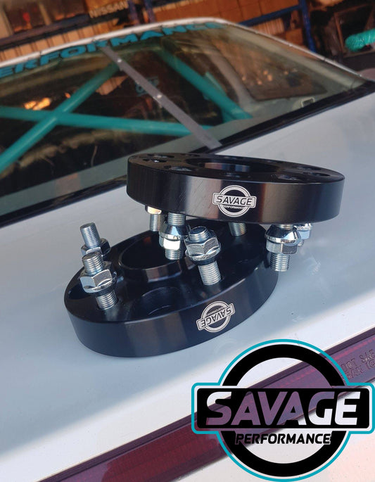 4x100 20mm Wheel Spacers suits MAZDA / TOYOTA *Savage Performance*
