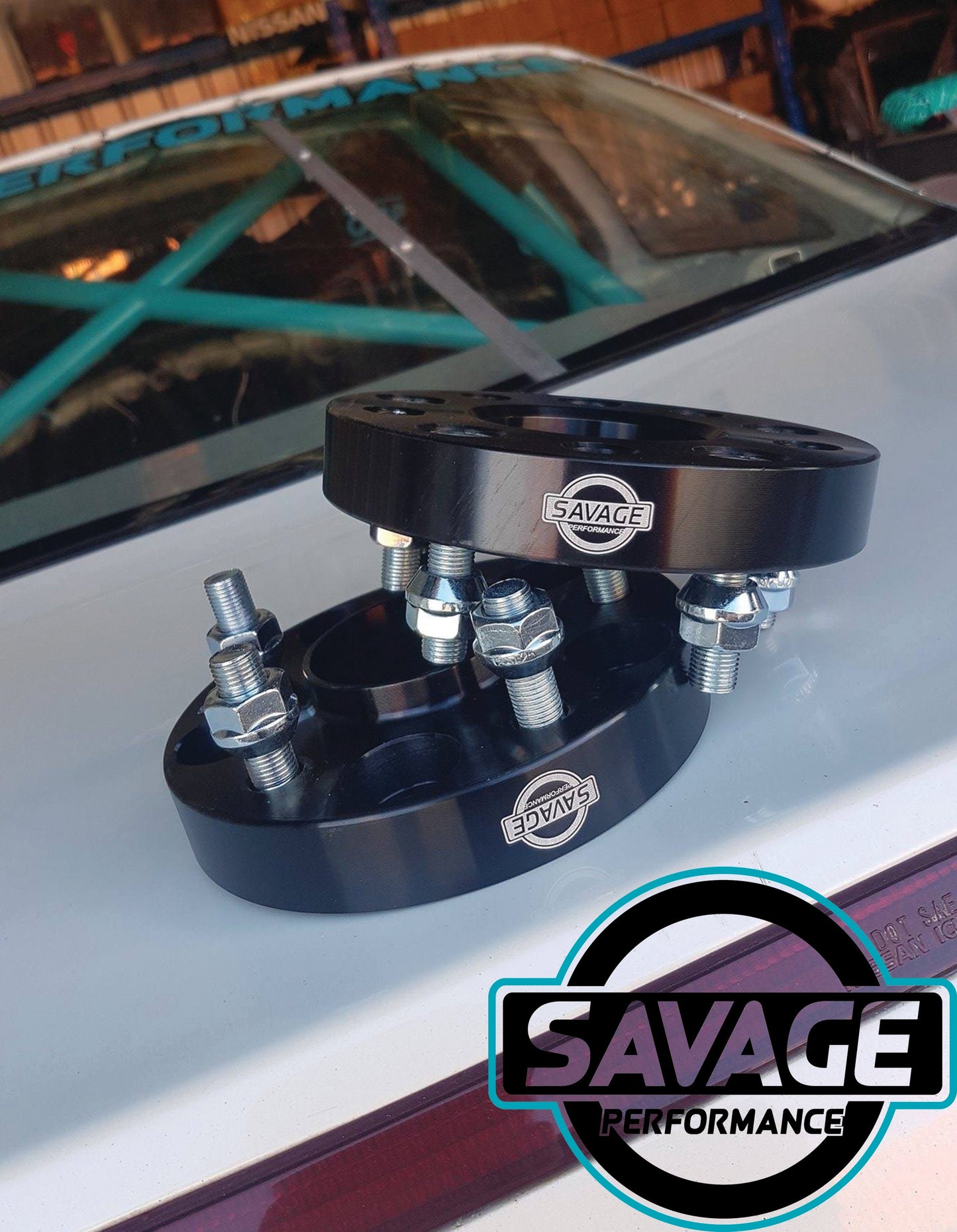 4x100 25mm Wheel Spacers suits MAZDA / TOYOTA *Savage Performance*