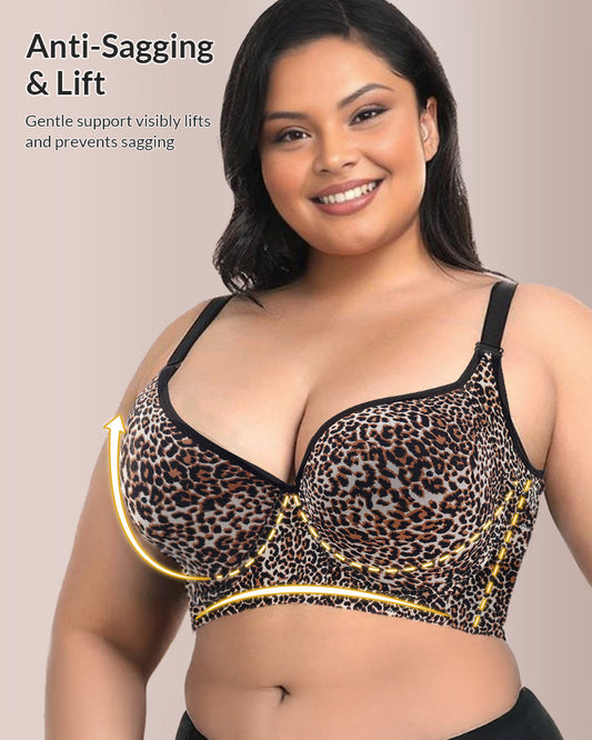 WILLLUXE® Push up Back Smoothing Shaping Bra