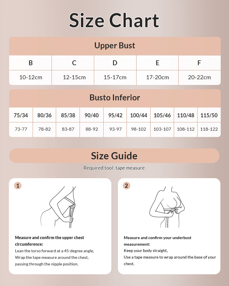 WILLLUXE® Push up Back Smoothing Shaping Bra