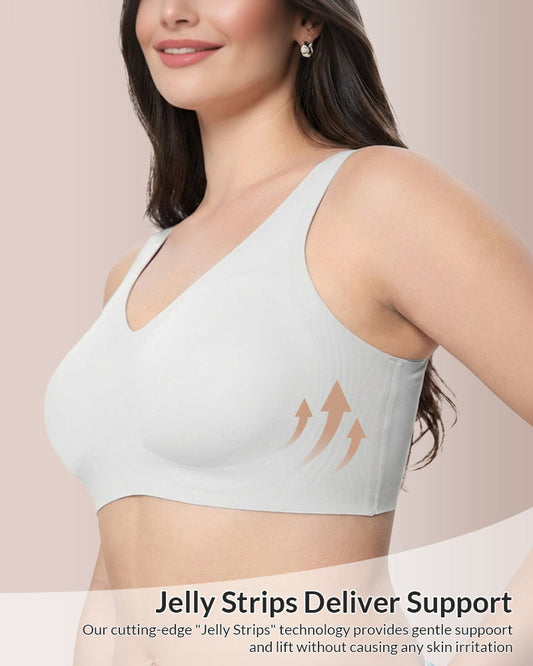 WILLLUXE® Lifting Wire-Free Antibacterial Jelly Bra