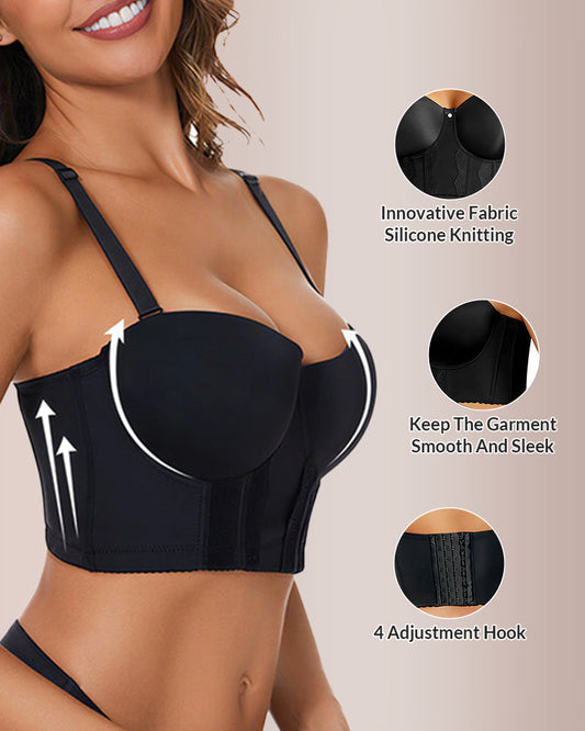 WILLLUXE® Low Back Strapless Bra