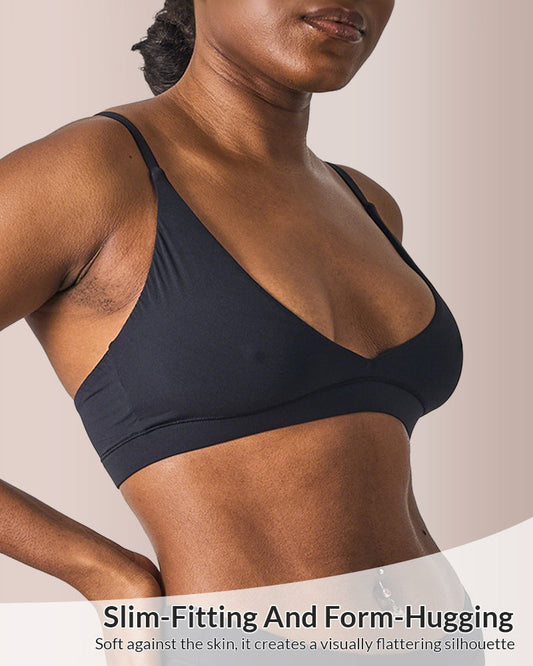 WILLLUXE® Triangle Backless Yoga Bralette