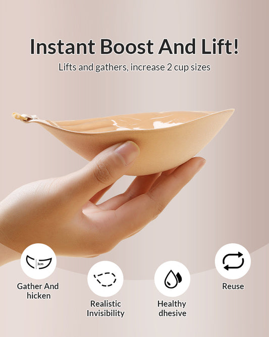 WILLLUXE® Push-Up Invisible Sticky Bra