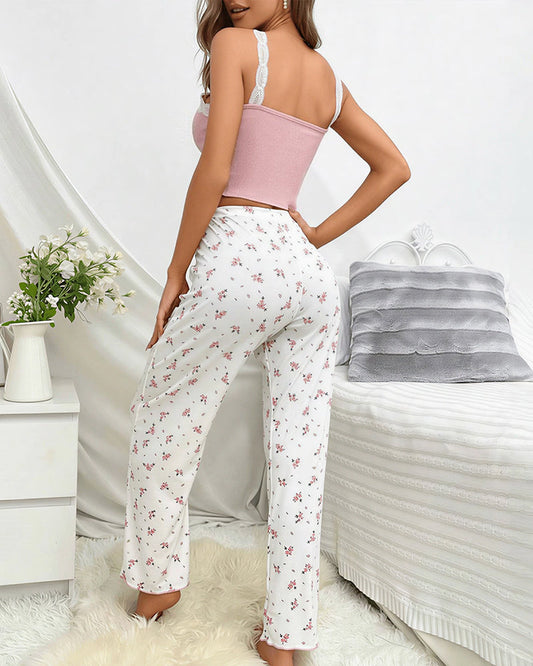 WILLLUXE® Cottagecore Dream Floral Pajama Set