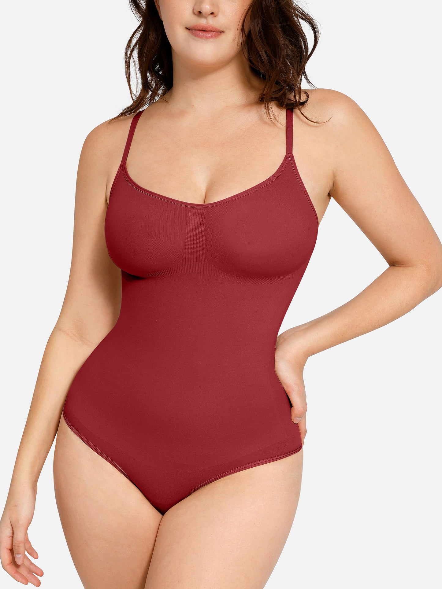 Willluxe Everyday Wear Seamless Thong Bodysuit