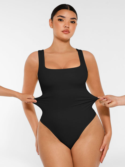 Willluxe Seamless Shapewear Thong Bodysuit