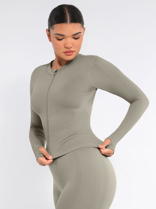 Willluxe Seamless Long-Sleeve Workout Top