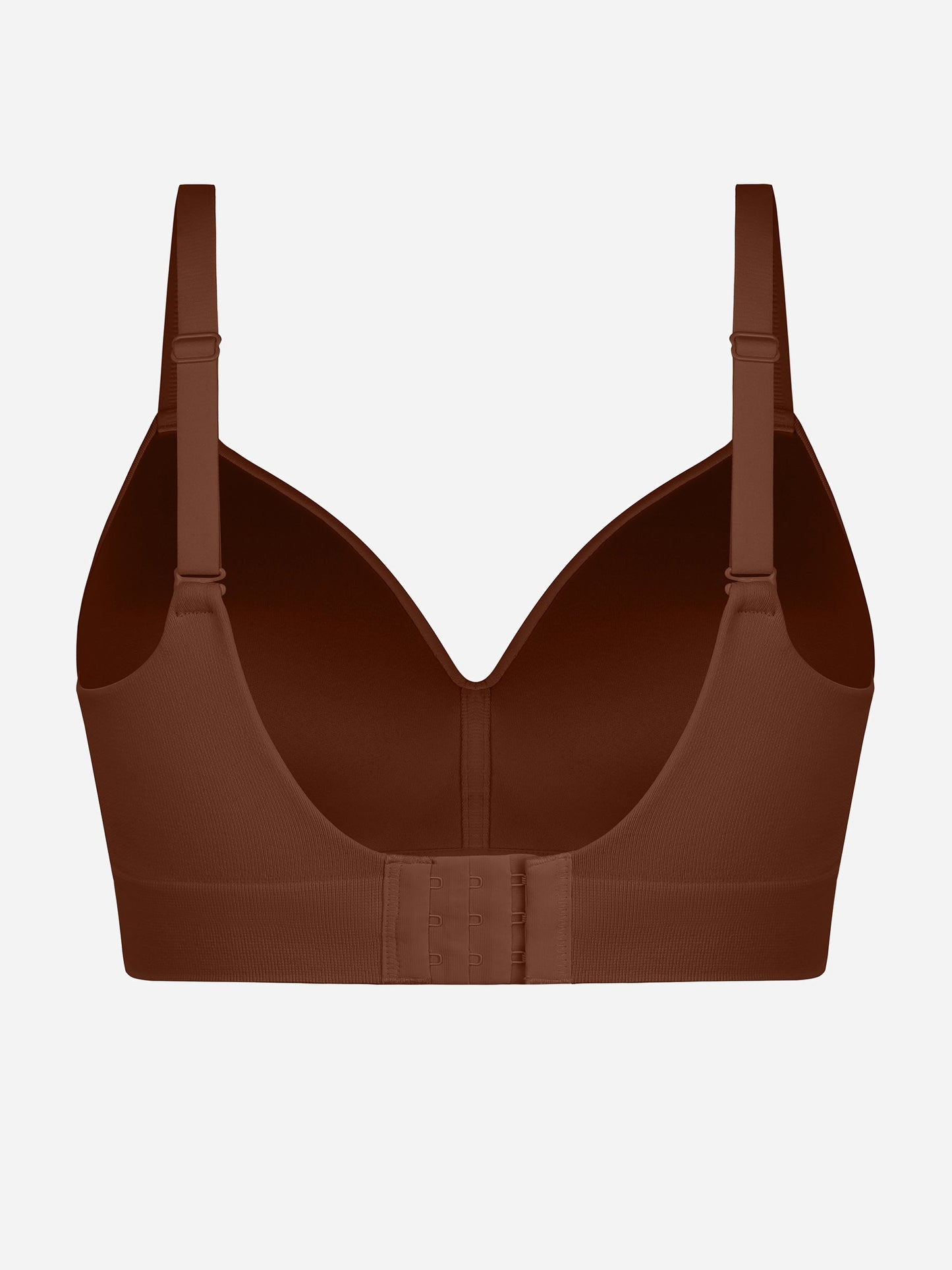 Willluxe Wireless Seamless Push-Up V-neck Bra