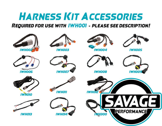 Ignite - Wiring Harness H7 Headlight Adaptor Kit 12V 60A for Driving Lights and Light Bars
