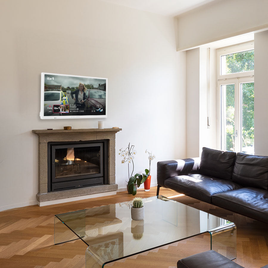 24″ HD Ready Smart TV In White Powered by TiVo