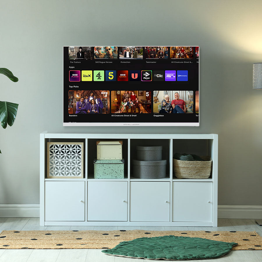 40″ Full HD Smart TV In White Powered by TiVo