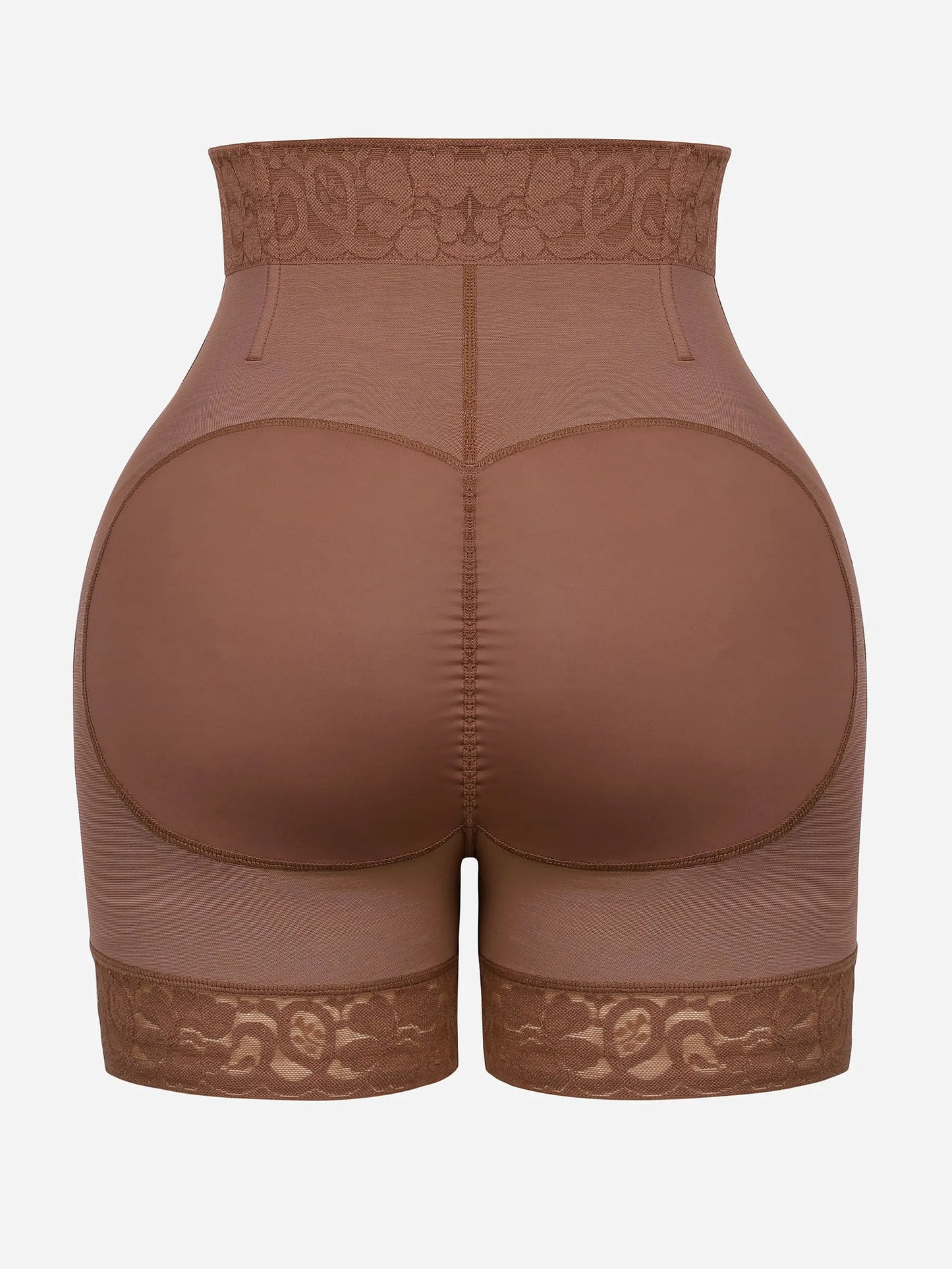 Willluxe Tummy Control Shaping Shorts Butt Lifter with Clasps and Zipper