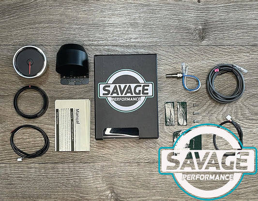 60mm Savage Water Temperature Gauge 7 Colours *Savage Performance*