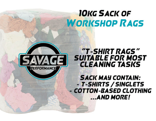 Bag of Rags - 10kg - Workshop Rags