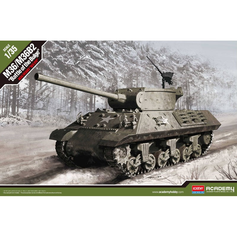 13501 1/35 M36/M36B2 Battle Of The Bulge Plastic Model Kit