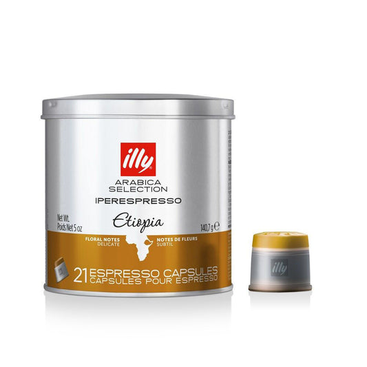 Illy Arabica Selection Ethiopia iperEspresso Capsules/Pods 140g 6x21pcs
