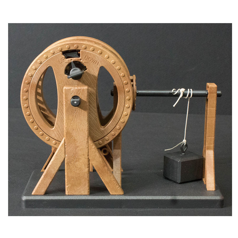 18175 Davinci Leverage Crane Plastic Model Kit