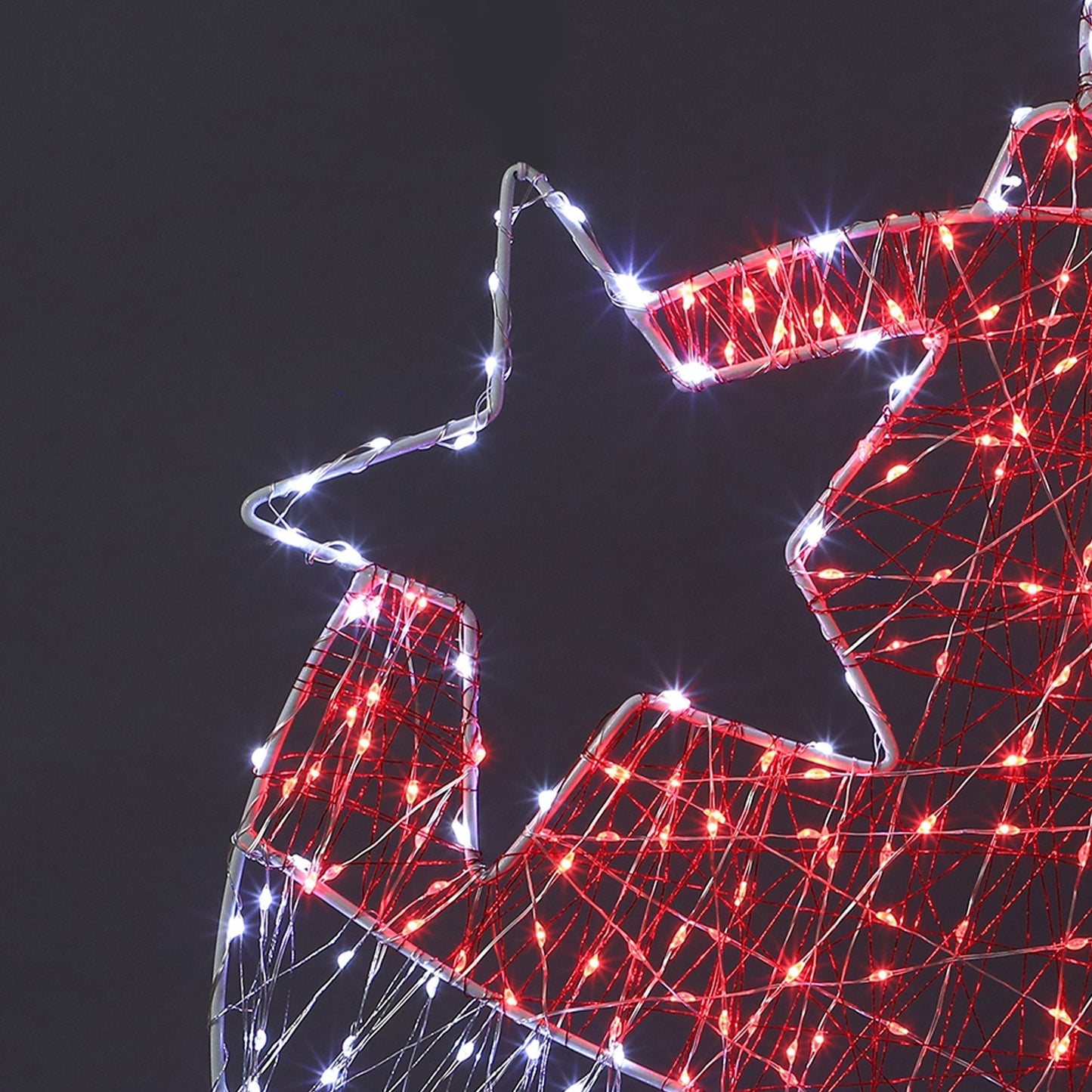 Lexi Lighting Outdoor Micr-LED Christmas Bauble Silhouette