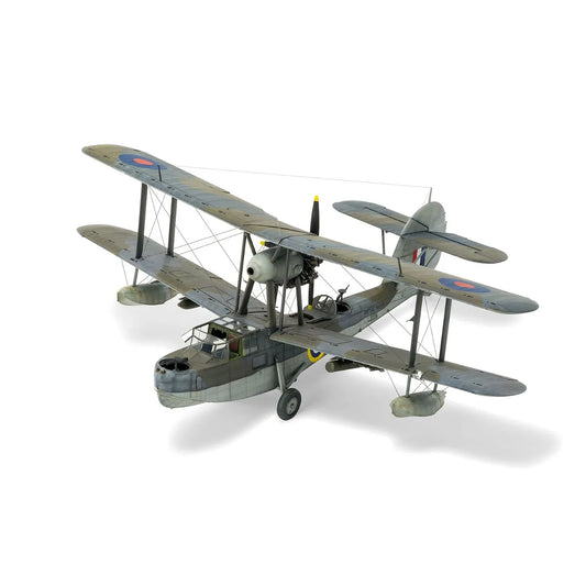 Airfix 1/48 Supermarine Walrus Mk.I Amphibious Biplane Scaled Plastic Model Kit with Australian Decals