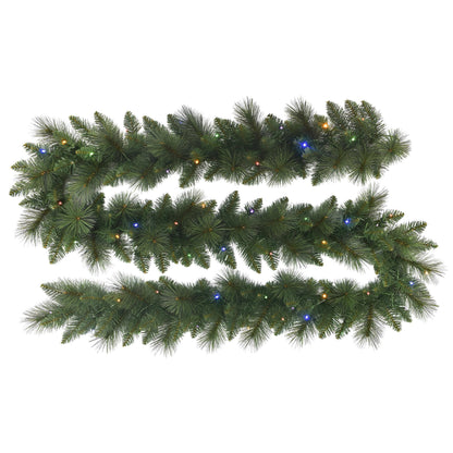 Christabelle 274cm Battery-Operated Christmas Garland (Dorset Pine)
