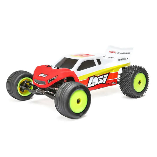 Losi Mini-T 2.0 RC Stadium Truck Electric Brushless 2WD 1/18 Scale RTR - Red