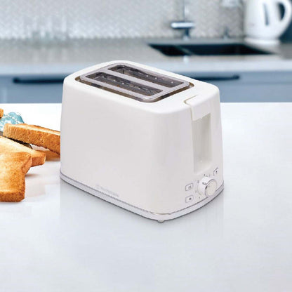 Westinghouse Electric Tea/Coffee Water Kettle 1.7L & 2 Slice Toaster (White Set)