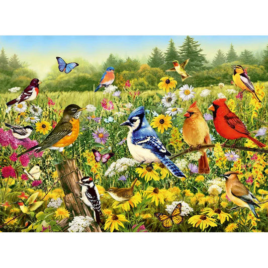 Ravensburger 500pc Birds in the Meadow Puzzle