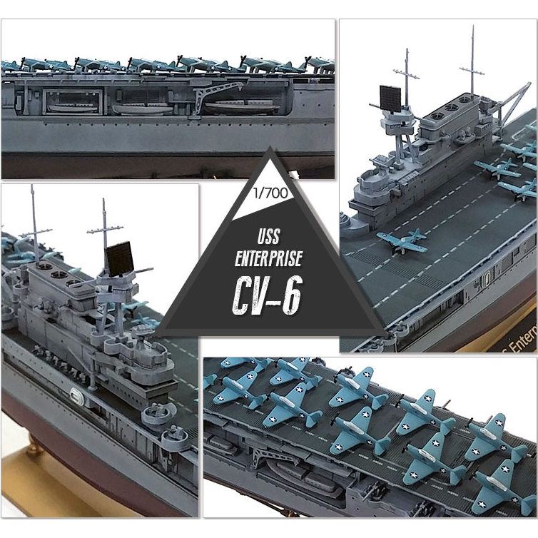 1/700 USS Enterprise CV-6 ''Battle of Midway''