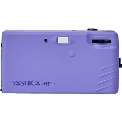 Yashica MF-1 Snapshot Reusable 35mm Film Camera Set (Lavender)
