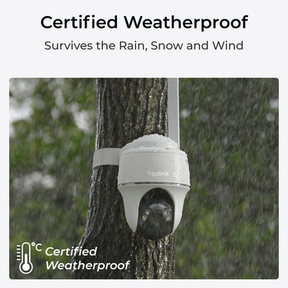 Reolink 4G LTE Battery PT Outdoor Security Camera with Solar Panel