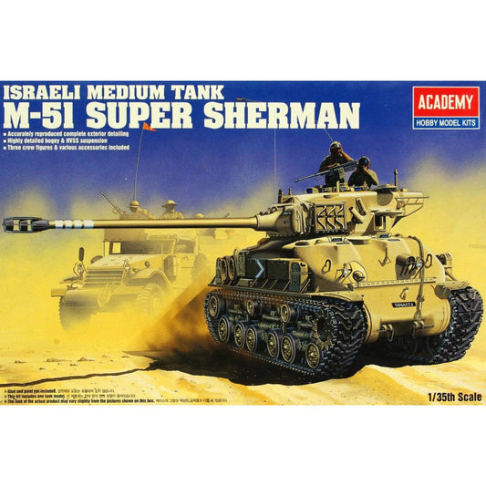 13254 1/35 IDF M51 Super Sherman Plastic Model Kit