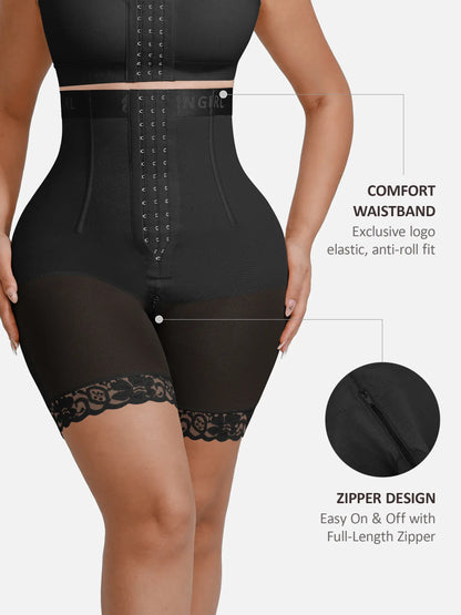Willluxe Steel-Boned High-Waist Shaper
