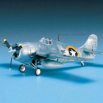 Academy 1/72 F4F-4 Grumman Wildcat Fighter Scaled Plastic Model Kit