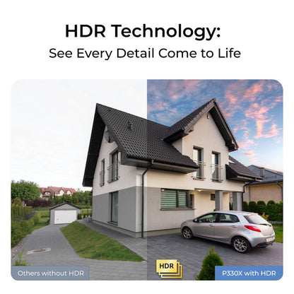 Reolink 4K  Outdoor PoE ColorX Night Vision&HDR Tech Security Camera