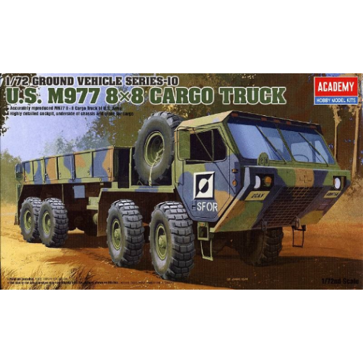 13412 1/72 M997 8X8 Oshkosh Plastic Model Kit