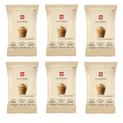 Illy Instant Crema Coffee Cream Mixture/Powder For Granita Machine 1kg 6pack